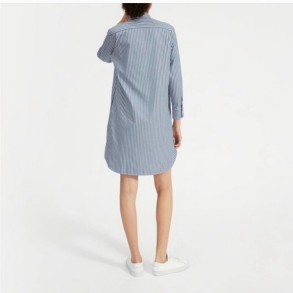 Everlane Stripe Button Down Oxford Shirt Dress- 2 - Picture 2 of 11